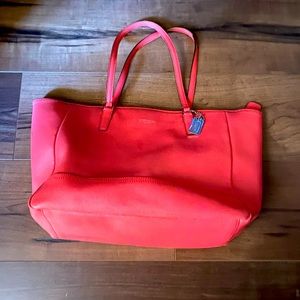 Coach Saffiano leather tote